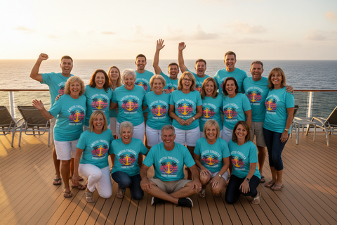 Family Reunion Cruise Shirts: Tips, Ideas, and How to Order for Large Groups