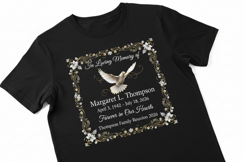 Celebration of Life Shirts: A Guide for Families