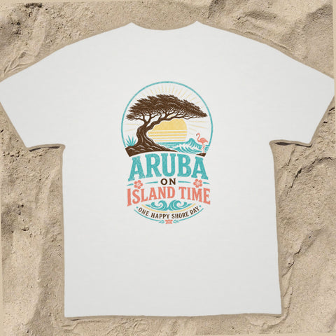 ARUBA ON ISLAND TIME Cruise T-Shirt — Design 0007