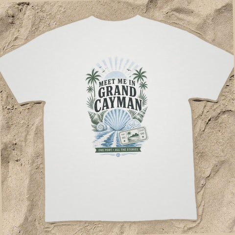 MEET ME IN GRAND CAYMAN Cruise T-Shirt — Design 0023