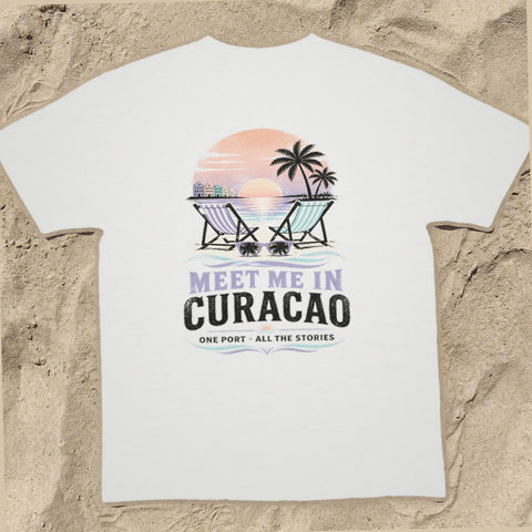 MEET ME IN CURACAO Cruise T-Shirt — Design 0038