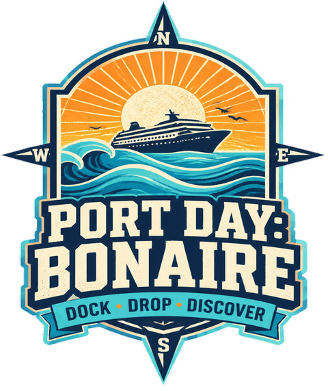 PORT DAY: BONAIRE Cruise T-Shirt — Design 0042