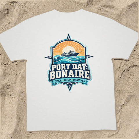 PORT DAY: BONAIRE Cruise T-Shirt — Design 0042