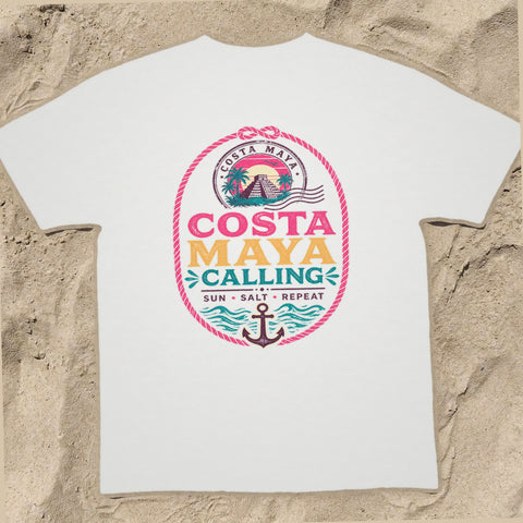 COSTA MAYA CALLING Cruise T-Shirt — Design 0051