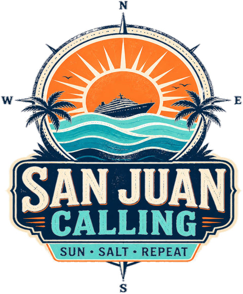 SAN JUAN CALLING Cruise T-Shirt — Design 0066