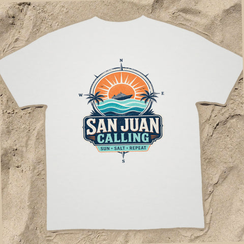 SAN JUAN CALLING Cruise T-Shirt — Design 0066