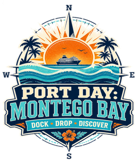 PORT DAY: MONTEGO BAY Cruise T-Shirt — Design 0082