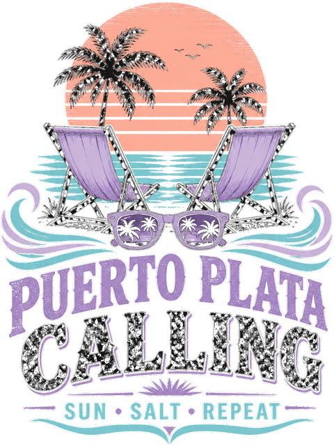 PUERTO PLATA CALLING Cruise T-Shirt — Design 0086