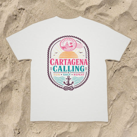 CARTAGENA CALLING Cruise T-Shirt — Design 0091