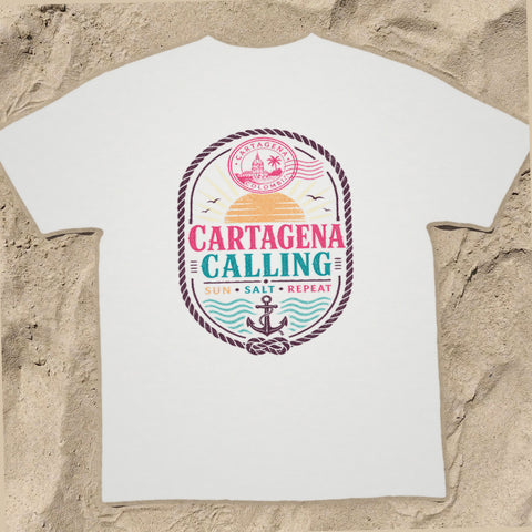 CARTAGENA CALLING Cruise T-Shirt — Design 0091
