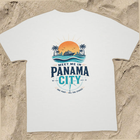 MEET ME IN PANAMA CITY Cruise T-Shirt — Design 0098