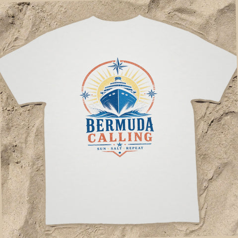 BERMUDA CALLING Cruise T-Shirt — Design 0176