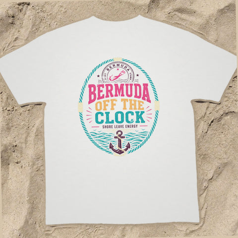 BERMUDA OFF THE CLOCK Cruise T-Shirt — Design 0179