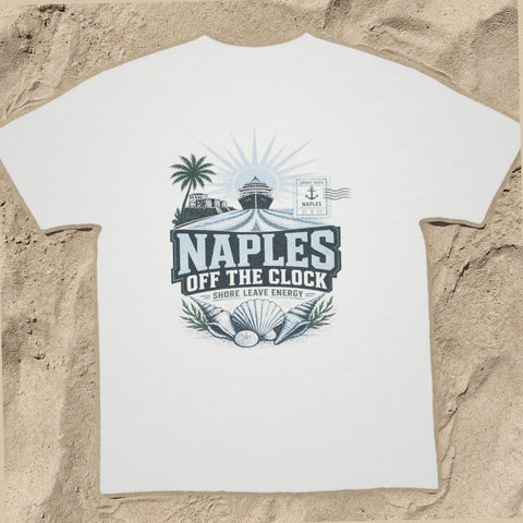 NAPLES OFF THE CLOCK Cruise T-Shirt — Design 0199