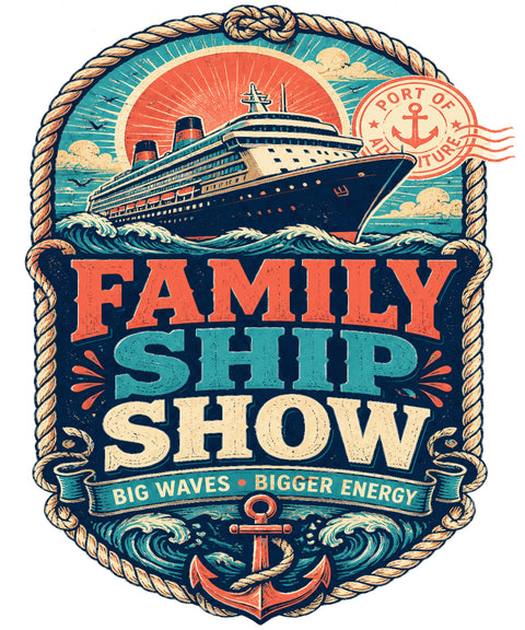 FAMILY SHIP SHOW Cruise T-Shirt — Design 0225
