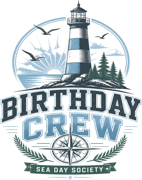 BIRTHDAY CREW Cruise T-Shirt — Design 0231