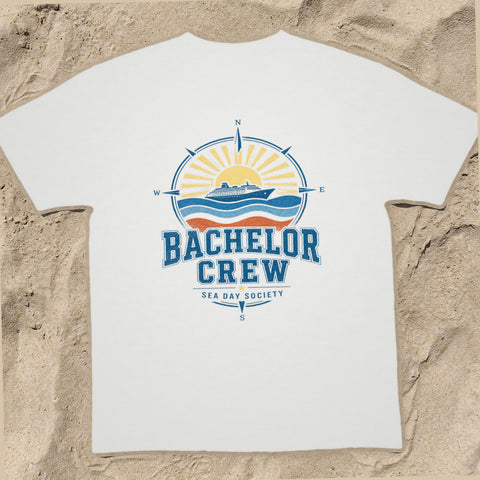 BACHELOR CREW Cruise T-Shirt — Design 0296