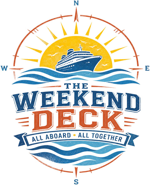 THE WEEKEND DECK Cruise T-Shirt — Design 0312