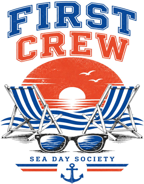FIRST CREW Cruise T-Shirt — Design 0316