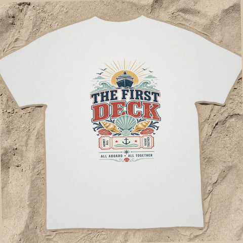 THE FIRST DECK Cruise T-Shirt — Design 0317