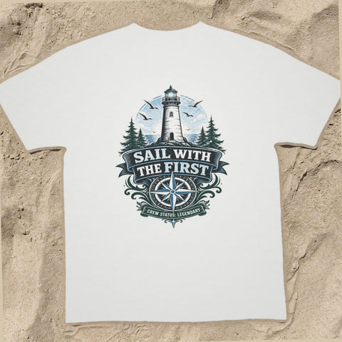 SAIL WITH THE FIRST Cruise T-Shirt — Design 0319