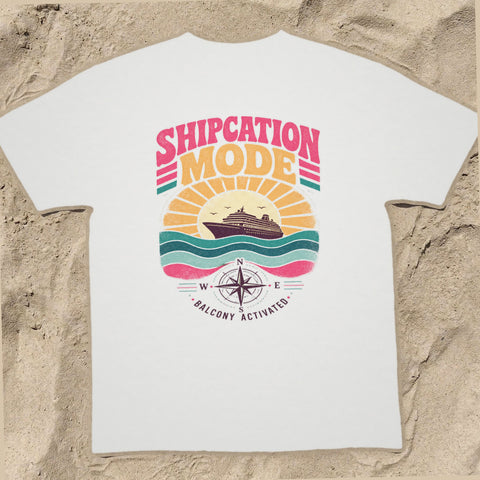SHIPCATION MODE Cruise T-Shirt — Design 0331