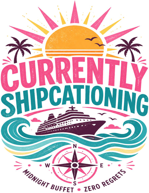 CURRENTLY SHIPCATIONING Cruise T-Shirt — Design 0347