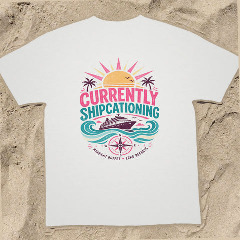 CURRENTLY SHIPCATIONING Cruise T-Shirt — Design 0347