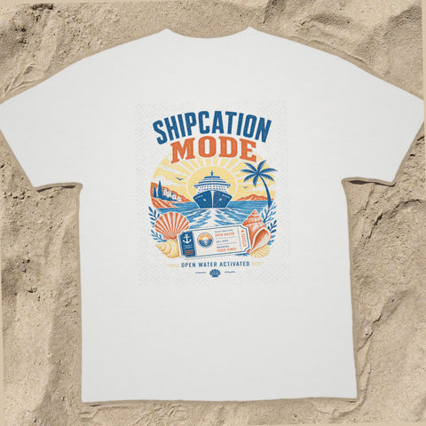 SHIPCATION MODE Cruise T-Shirt — Design 0376