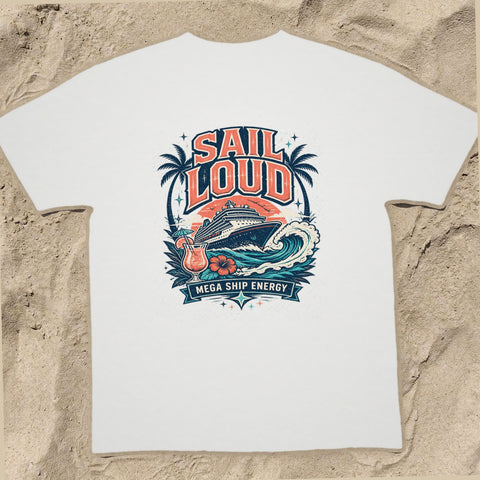 SAIL LOUD Cruise T-Shirt — Design 0401