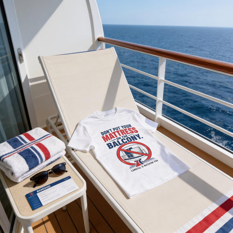 Don't Put Mattress on the Balcony | Funny Carnival Cruise Shirt | Carnival Cruise Humor