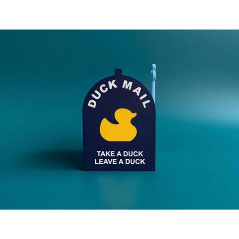 Cruise Duck Mailbox, Magnetic Cabin Door Holder (Custom Names & Colors)