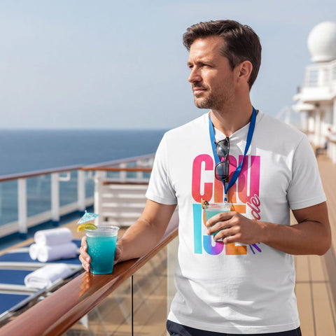 Cruise Mode T-Shirt | Funny Vacation Activated Tee for Cruise Squad
