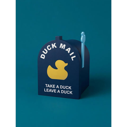 Cruise Duck Mailbox, Magnetic Cabin Door Holder (Custom Names & Colors)