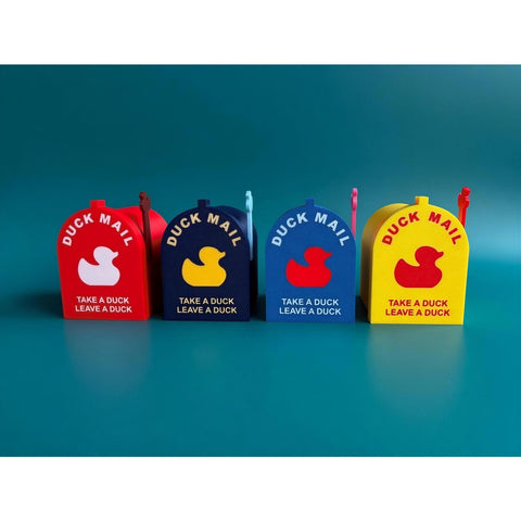 Cruise Duck Mailbox, Magnetic Cabin Door Holder (Custom Names & Colors)