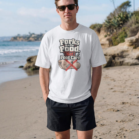 Forks Are For Food Not Foot Care | Funny Cruise T-Shirt | Carnival Cruise Shirt