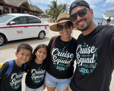 Custom Cruise Squad Shirts
