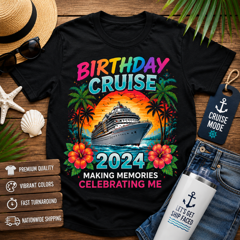 Custom Birthday Cruise Shirts