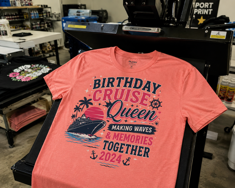 Custom Birthday Cruise Shirts