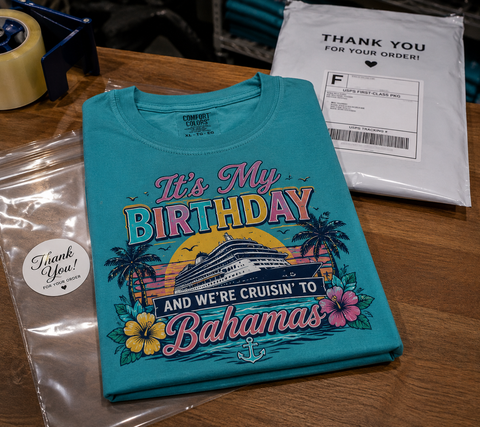 Custom Birthday Cruise Shirts