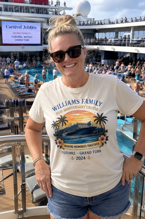 Custom Anniversary Cruise Shirt