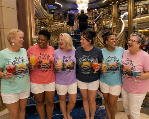 Custom Girls Trip Cruise Shirts