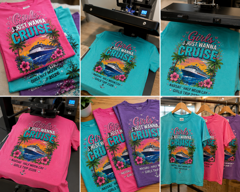 Custom Girls Trip Cruise Shirts