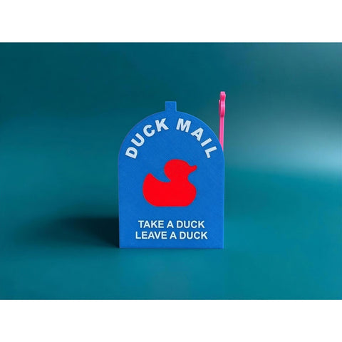 Cruise Duck Mailbox, Magnetic Cabin Door Holder (Custom Names & Colors)