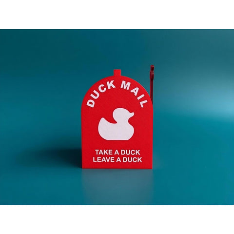 Cruise Duck Mailbox, Magnetic Cabin Door Holder (Custom Names & Colors)