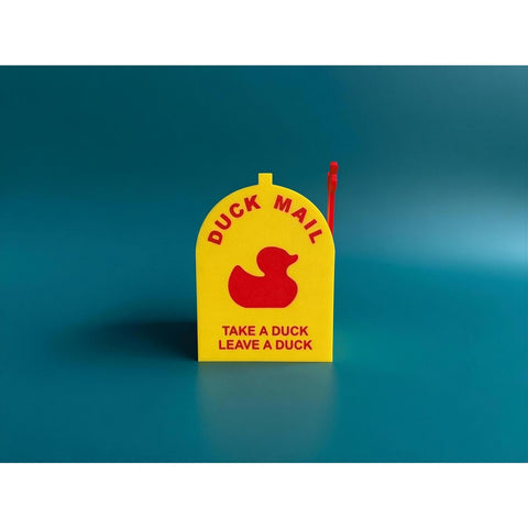 Cruise Duck Mailbox, Magnetic Cabin Door Holder (Custom Names & Colors)
