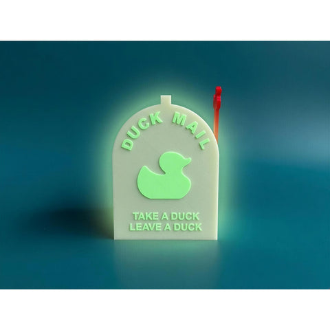 Cruise Duck Mailbox, Magnetic Cabin Door Holder (Custom Names & Colors)